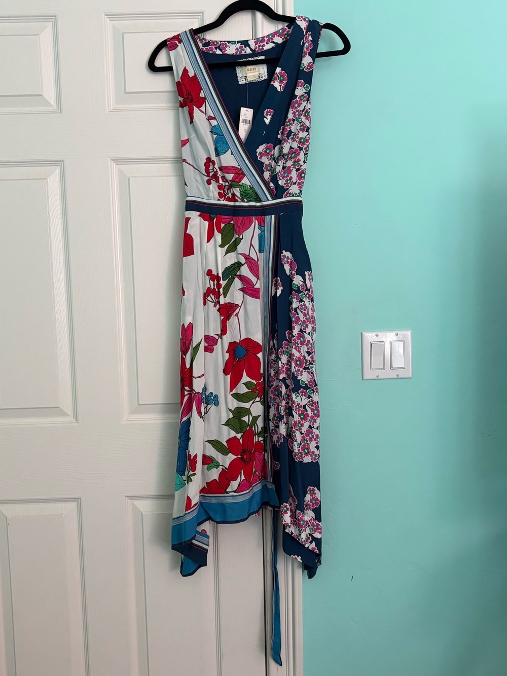 Brand New Maeve Floral Asymmetrical Wrap Dress!